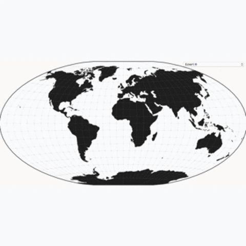 All d3 map projection